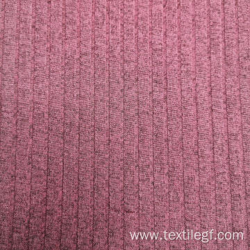 Polyester Rib Knitting Fabric